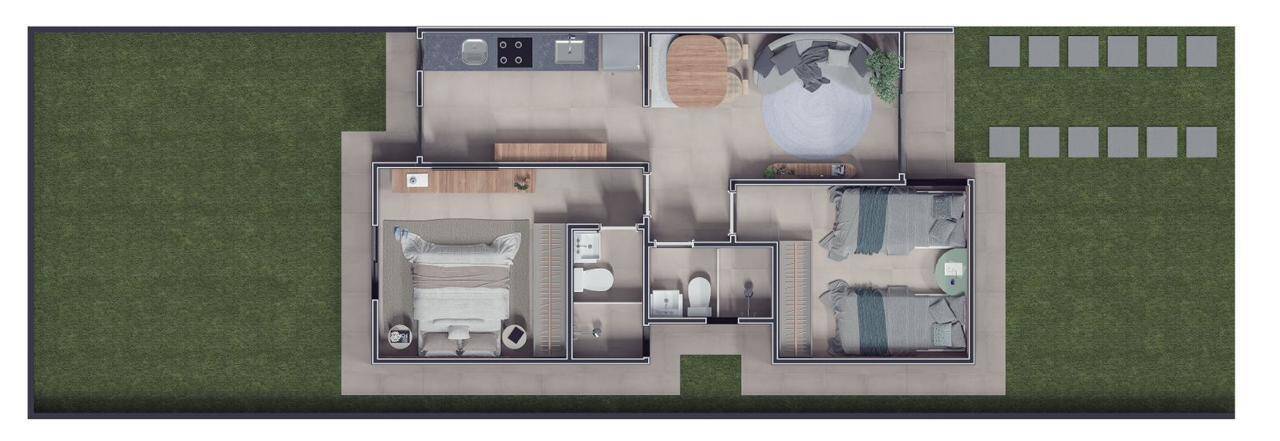 Casa de Condomínio à venda com 2 quartos, 53m² - Foto 4