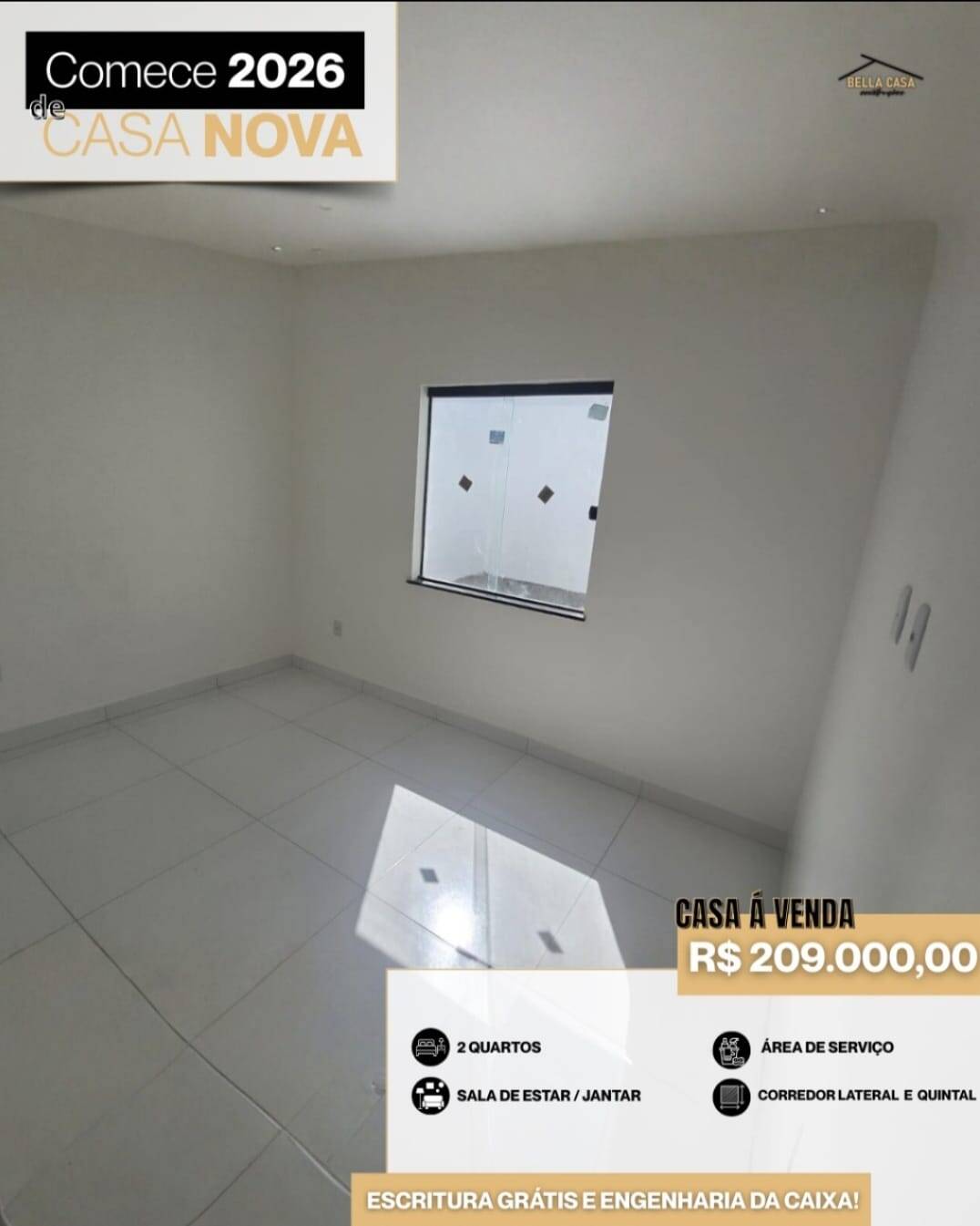 Casa, 2 quartos, 52 m² - Foto 8